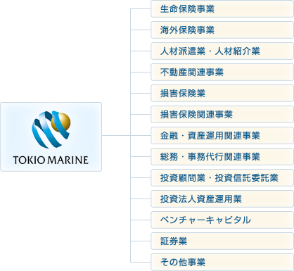 図：東京海上グループについて